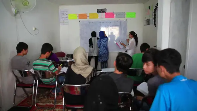 انڈنیشیا میں ہزارہ پناہگزین بچے کیسے تعلیم حاصل کر رہے ہیں۔