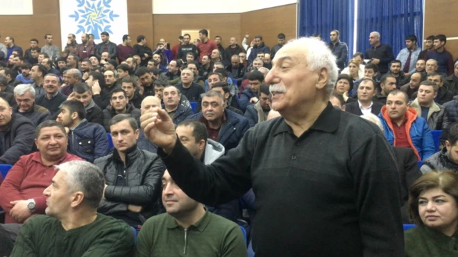 Diqlas Ticarət Mərkəzində zərərçəkən sahibkarlar