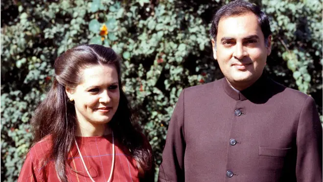 రాజీవ్ గాంధీ, సోనియా గాంధీ