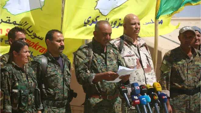 أحمد أبوخوله رئيس مجلس دير الزور العسكري التابع "لقوات سوريا الديمقراطية"