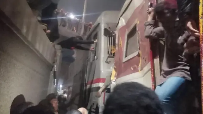 حادث قطار قليوب، مارس 2023