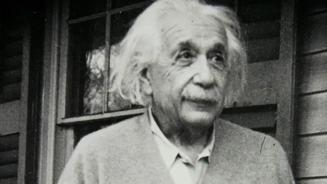 Einstein yaslı fotoğraf