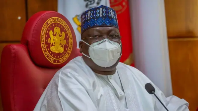 Nigeria Senate President Ahmad Lawan admit mistake for Electoral Act amendment