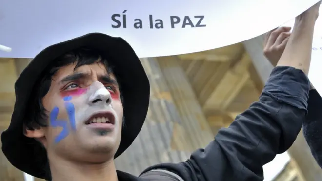 В Колумбии прошли акции в поддержку соглашения с ФАРК