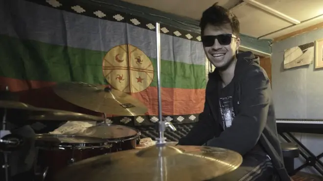 Gustavo Gatica fue una de las 445 personas que sufrieron lesiones oculares en Chile durante las protestas.