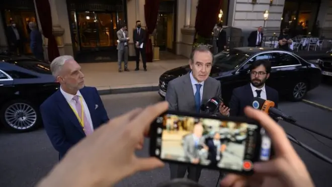 انریکه مورا هماهنگ کننده اتحادیه اروپا در مذاکرات وین هفته پیش به تهران سفر کرد