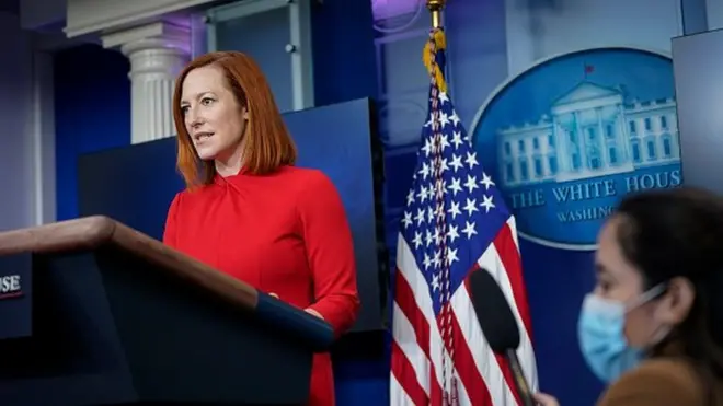 О готовящихся санкциях сообщила журналистам Дженнифер Псаки