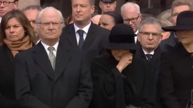 Траур в Швеции