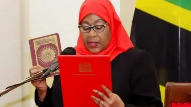 ፕሬዝደንት ሳሚያ ሱሉሁ ሃሰን