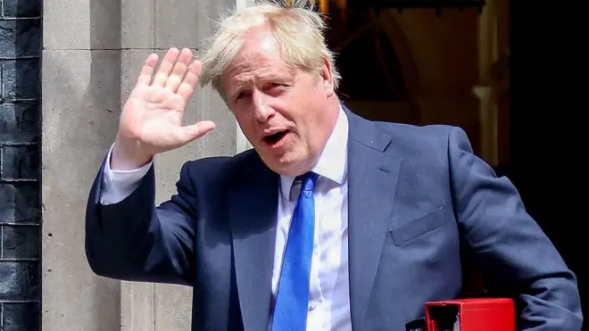 Борис Джонсон уходит.