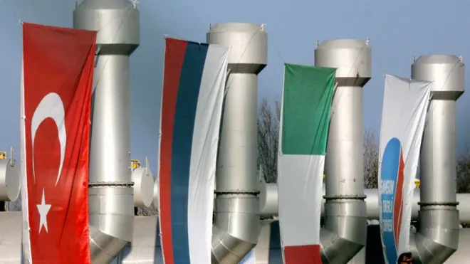 Mavi Akım boru hattı açılışı