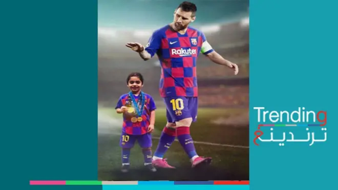 "ميني ميسي".. طفل إيراني يبهر العالم بمهاراته الكروية