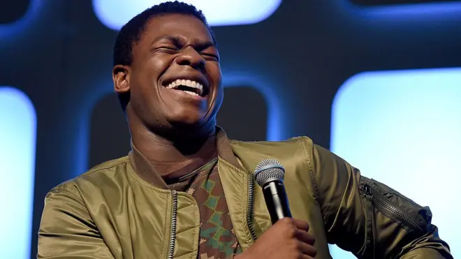 John Boyega waka from Hollywood enter Lagos for di holiday and im say chill no dey