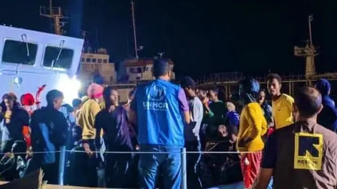 ካብ ባሕሪ ዝተመልሱ ስደተኛታት