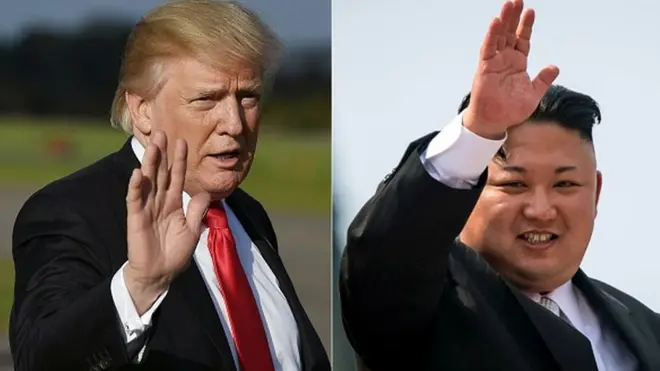 ट्रंप और किम