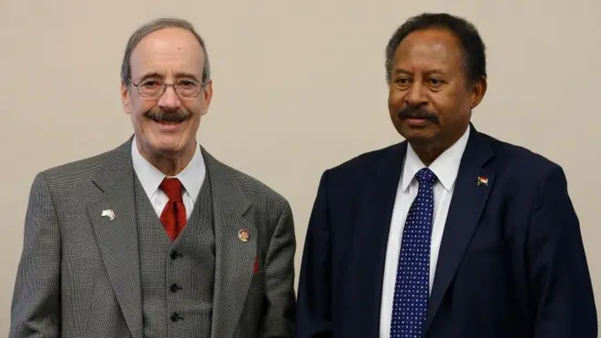 لم يلتق حمدوك ببومبيو أو الرئيس دونالد ترامب بسب، واجتمع مع ديفيد هيل، الرجل الثالث في وزارة الخارجية، وعدد من المشرعين.