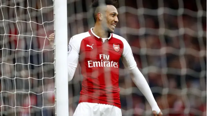 L'attaquant gabonais a déclaré avoir retrouvé sa confiance après la victoire face à Watford.