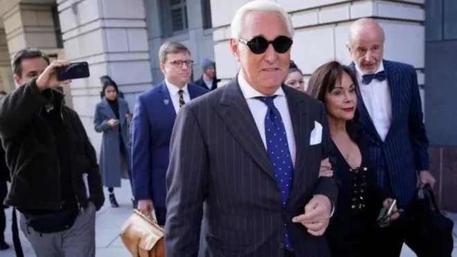 اعتبر روجر ستون أن القضية ضدّه دوافعها سياسية