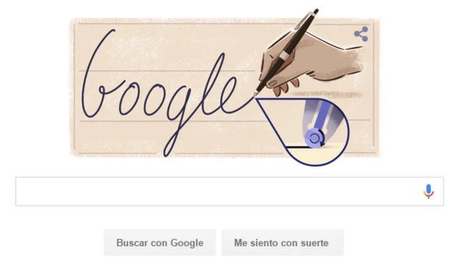 El buscador Google recuerda este jueves al inventor del bolígrafo Ladislao Biró.
