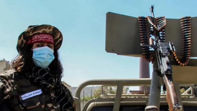 तालिबान का एक सदस्य