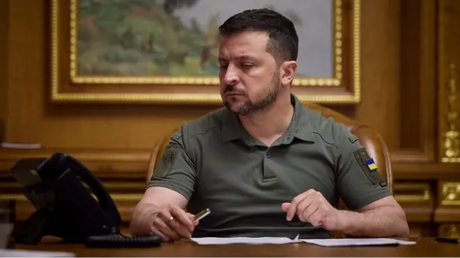 乌克兰总统泽连斯基与习近平通话