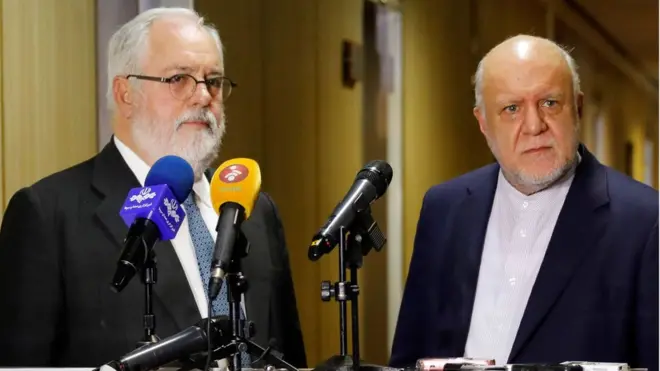 يسعى كانتي إلى طمأنة الإيرانيين بشأن التزام الاتحاد الأوروبي بالاتفاق المبرم مع إيران