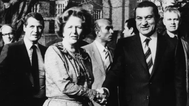 زيارة مبارك لبريطانيا تمت دون الكشف عن أية مشكلات أمنية