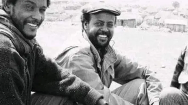 That’s Tsadkan in the middle, from approx. 1988