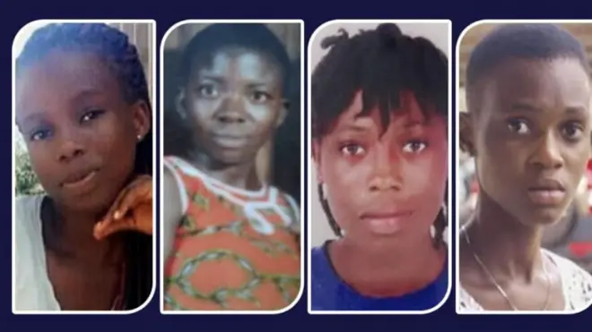 Di girls dia kidnap last year cause outrage for Ghana