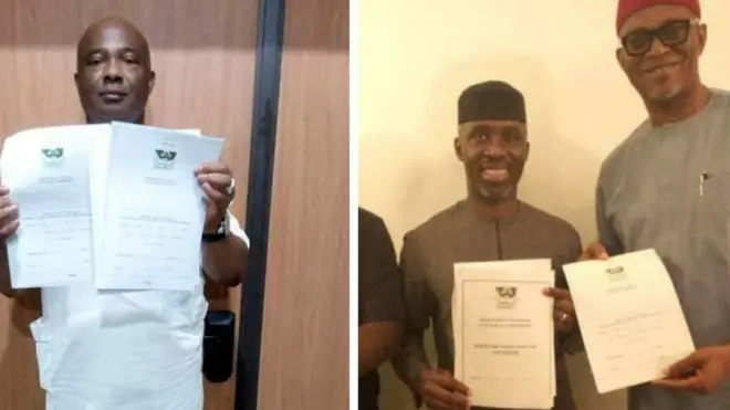 Hope Uzodinma na Uche Nwosu