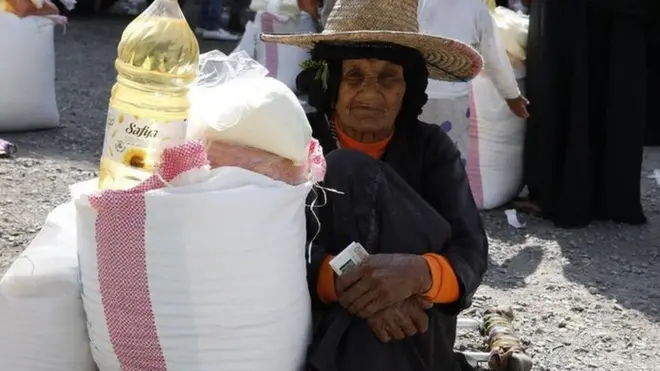 یمن حوثی، قحط