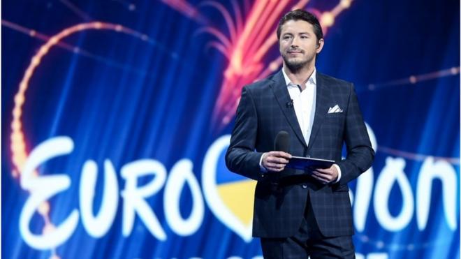 У 2017 Сергій Притула вів конкурс "Євробачення", фінал якого того року проходив у Києві