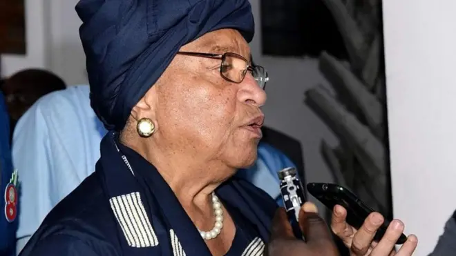 Rais wa Liberia Ellen Johnson Sirleaf