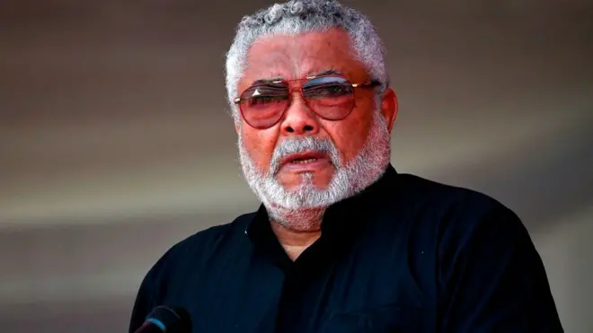 Jerry Rawlings serve Ghana as leader from 1981 to 2001