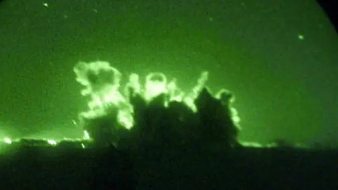 لوګر- هوايي برید