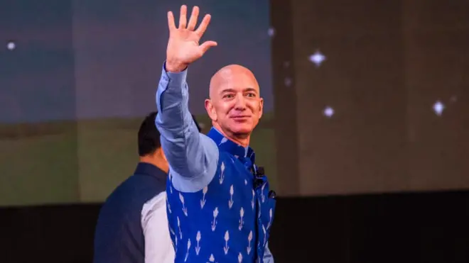 Bezos se convirtió gracias a Amazon en uno de los hombres más ricos del mundo.