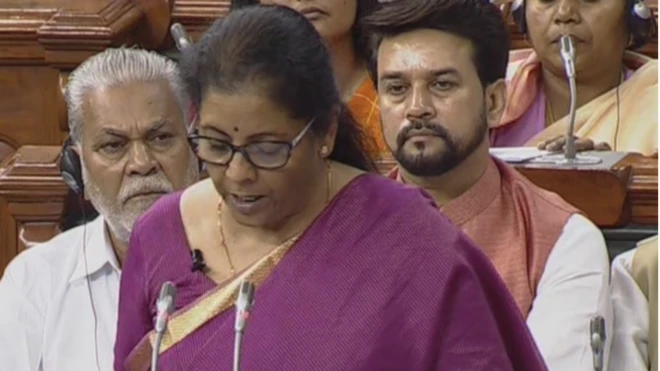 નિર્મલા સીતારમણની તસવીર