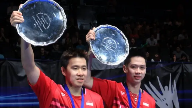 Usai menang di All England 2017, Kevin/Marcus menyabet empat gelar juara turnamen Superseries.