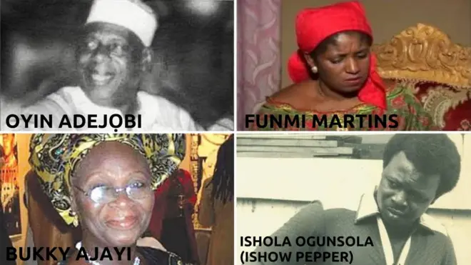 oyin adejobi, funmi martins, bukky ajayi, ishola ogunsola (ishow pepper)