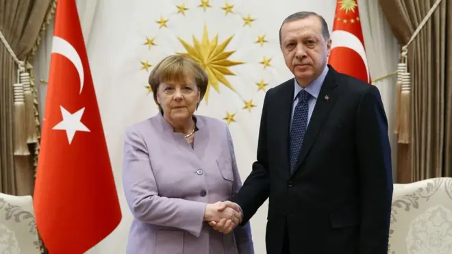 Merkel ve Erdoğan