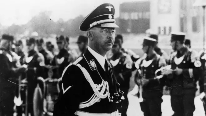 Heinrich Himmler was head of the SS and a key architect of the Holocaust