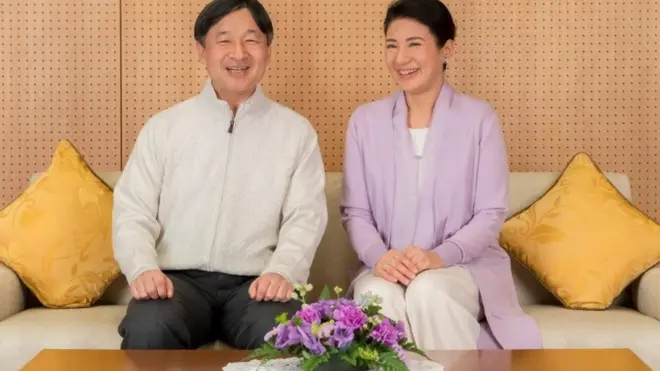 युवराज नारुहितो र युवराज्ञी मासाको। नारुहितो छिट्टै जापानका नयाँ सम्राट हुनेछन्