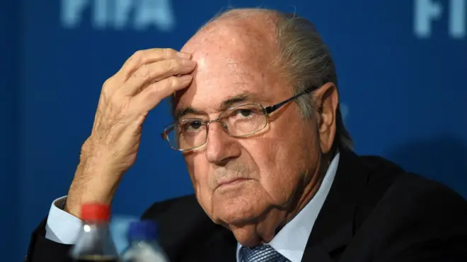 Решение об отстранении Блаттера от футбола было принято в декабре прошлого года