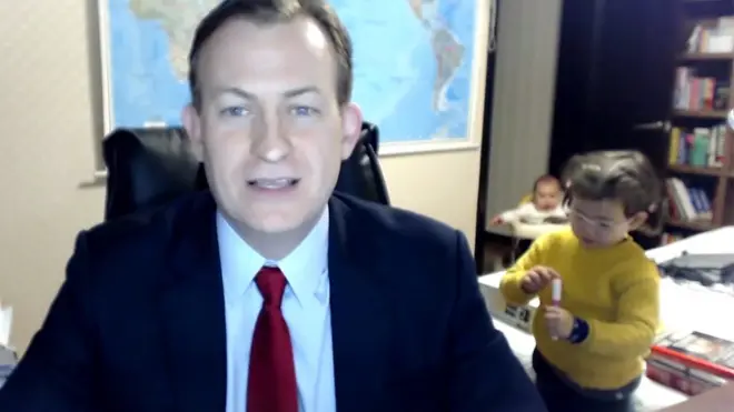 El profesor Kelly y sus hijos