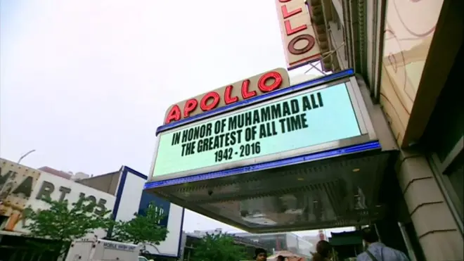 モハメド・アリさんを称え祈り歌い　ハーレム