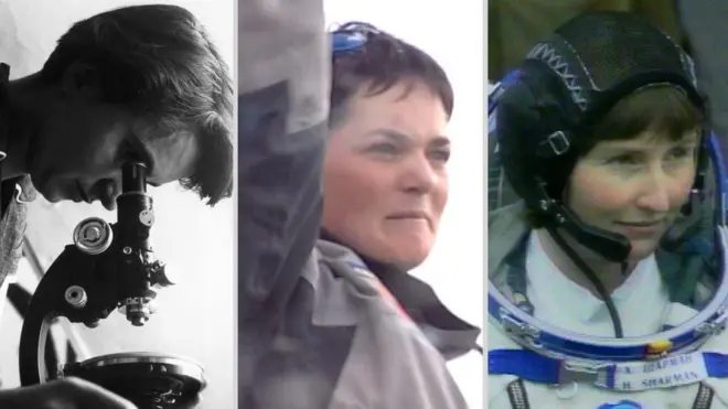 Rosalind Franklin, Ellen MacArthur, Helen Sharman