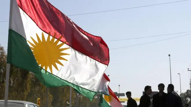 پرچم کردستان عراق