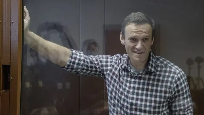 Russia's Alexei Navalny appears in court in Moscow, Russia