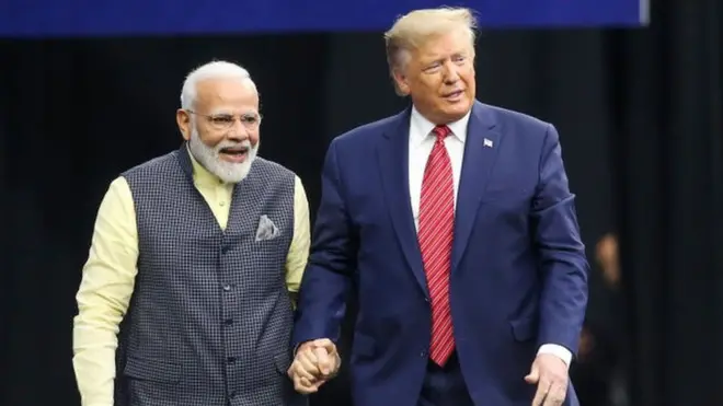 नरेंद्र मोदी डोनल्ड ट्रंप