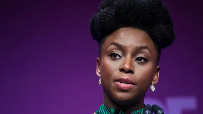 Nigerian author, Chimamanda Adichie